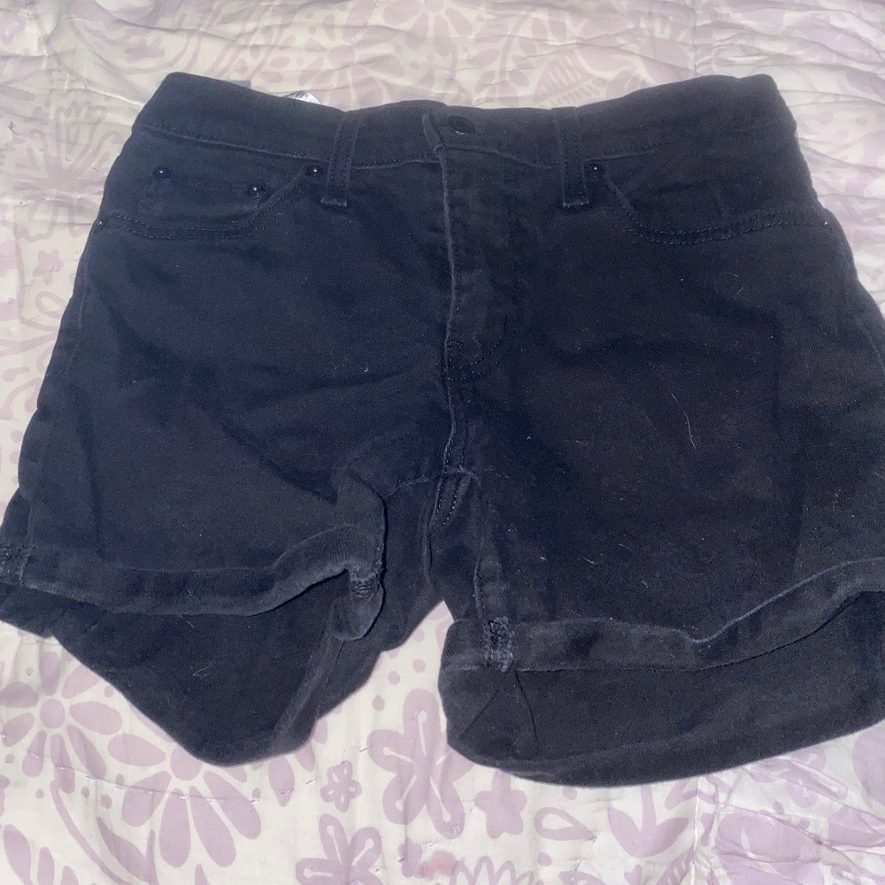 Levi’s All Black Jean Shorts